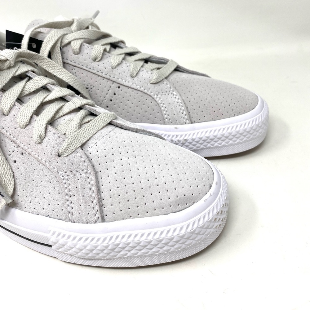 Converse One Star PRO Shoes Men’s Low Top Pale Putty Suede Size Sneakers 170072C - Picture 6 of 10